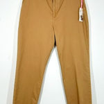 Vineyard Vines Mid Rise Vintage Chino Officer Khaki Brown Classic Size 12 NWT Photo 0