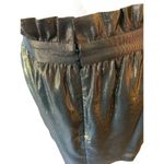 & Other Stories OTHER STORIES & LOS ANGELES ATELIER Gold Silk Mini Skirt Metallic Pockets 8 EUC Photo 3