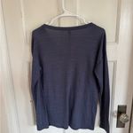 Kuhl  blue gray twistee long sleeve shirt size medium Photo 5