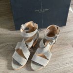 Rag and Bone  Mari Sandals in Cemento Suede Photo 3