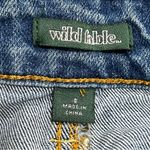 Wild Fable Flair Bell Bottom Jeans Womens 8 retro Boho Hippie Button Fly 90s Y2K Photo 4