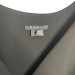 Theory  Odila Black Plunging Crepe Jumpsuit Photo 2