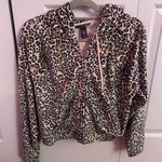 Victoria's Secret Victoria Secret Cheetah Print Zip Up Photo 0
