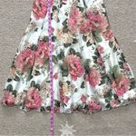 Revolve Divine Heritage x  Twist Back Floral Midi Dress in Ivory Small Photo 10