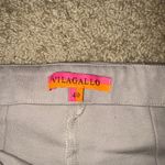 VILAGALLO Pants Women's Size ES40 Beige‎ Viscose Blend flare leggings pants Tan Photo 5