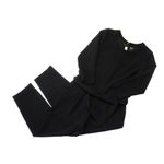 Madewell NWT Sloan Jumper in Black Belted Crepe Tapered Easy Fit Crop Jumpsuit 6 Photo 4