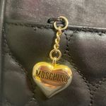 Moschino  Elegant Black Quilted Leather Tote Bag Photo 5