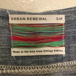 Urban Renewal  Chambray Tunic Top Short Sleeve Blue Small Photo 3