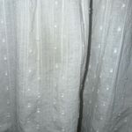 Free People NWT $98 White Ella Dot Peasant-Style Button Up Eyelet Blouse XS Photo 7