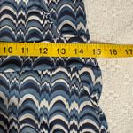Talco Elegant Blue Wave Pattern Jumpsuit Photo 3