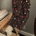 Madewell Balsam Tie-Neck Silk Dress in Starry Night Photo 6