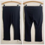 American Giant Modal Black High Rise Crop Knit Pants Size 10 Made in USA Photo 1