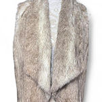 BB Dakota JACK By Faux Fur Vest Size Medium Cozy Fall Winter Staple Photo 0