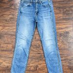 3x1 • W3 Straight Authentic Crop jeans high rise slim leg Celie medium wash Photo 2