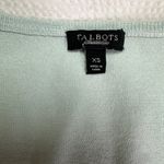 Talbots Light Blue Sequined Sleeveless Top Sz XS Silk Blend Photo 2