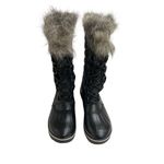 Sorel New Womens Tofino II Faux Fur Waterproof Black Snow Boots Size 6.5 Photo 4