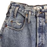 RE/DONE NWT Women's 80’s Peg Leg Jeans Denim WW84 Tapered Size 26 Acid Blue Wash Photo 1