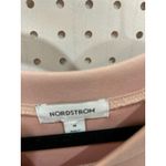 Nordstrom Sweatshirt Dress Blush Pink Crew Neck Long Sleeve Pullover Size M Photo 4