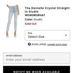 We Wore What  The Danielle Crystal Straight in Studio Photo 2