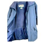 Columbia  Sportwear Company Long Sleeve Lined Full Zip Jacket Women's L Navy Photo 2