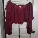 Honey Punch  Off Shoulder Crop Top Photo 0