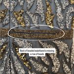 Mac Duggal NWT 5532 Embellished Illusion Cap Sleeve Column Gown Size 10 Photo 8