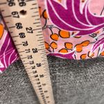 Susan Graver Womens Tunic Blouse Size XL Novelty Print Feminine Bateou Neck Pink Photo 5