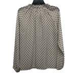 Scotch & Soda Maison Scotch Red Swiss Dot Top Long Sleeve Blouse 3 See Through Photo 4