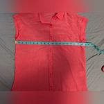 A loves A NWOT  Silk Sleeveless Blouse Women's X Small Hot Pink Photo 5