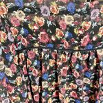 ZARA  Floral Babydoll Dress Lined Size Medium Photo 6