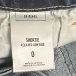 EXPRESS Original Shortie Relaxed Low Rise Denim shorts Photo 5