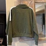 Roma Concept Vintage Retro Look Knit Jacket olive Green Comfy Roomy Small Medium Photo 5