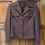 Brooks Brothers  Purple Summertime Fabric Loro Piana Blazer Women’s Jacket 10 Photo 0