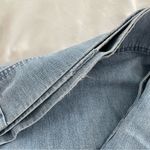 Orvis Cropped Capri Relaxed Jeans Denim Size 14 Light Blue Wash Photo 5