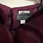 ROSE TAFT couture vintage satin strapless gown bolero set dress maxi inaugural Purple Size 10 Photo 3