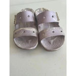 Crocs Unisex Sandals Slides Purple Size M8/W10 GUC! Photo 2