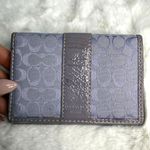 Coach  Signature Patent Leather Canvas Card holder Photo 0