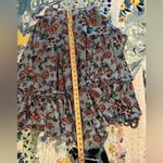 Miss Sixty  Blue Tiered Floral Landyn Skirt Photo 3