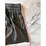 Generation Love Womens Arianna Vegan Leather Shorts - Black XS Photo 8