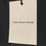 Who What Wear NWT Belted Black Dress Photo 6