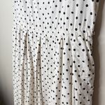 Uniqlo Ines De La Fressange Small Sleeveless Polka Dot Cotton Pleated Dress Chic Photo 1
