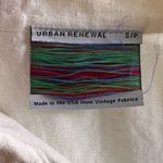 Urban Renewal Urban Renew Vtg. Linen Cropped Button-down Photo 4