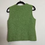 Anthropologie Vintage Y2K Thick Knit Sweater Tank Green Photo 3