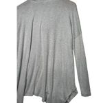 EXPRESS New Sweater Womens XS Gray Cowl Neck Asymmetrical Drop Shoulder Soft Photo 11