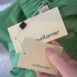 Anthropologie NWT ‎ The Korner Cropped Green Trousers Pants Size 4 Pastel Preppy Photo 2