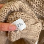 Gap Vintage Y2K  Cowl Neck Sweater Wool Alpaca Pullover Small Fisherman Cottage Photo 2