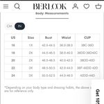 Berlook Multi X Cross Plus Size Bikini Top & V Cut Plus Size Bikini Bottom Red Photo 7