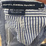 Ralph Lauren Sport Women's Striped Knee Length Skirt Blue Size 8 Photo 1