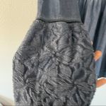 Style & Co Blue floral bell sleeve top Photo 3