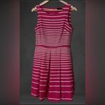 Taylor | Dresses | Taylor Cotton Jacquard Fit Flare Dress | Poshmark Size 6 Pink Photo 1